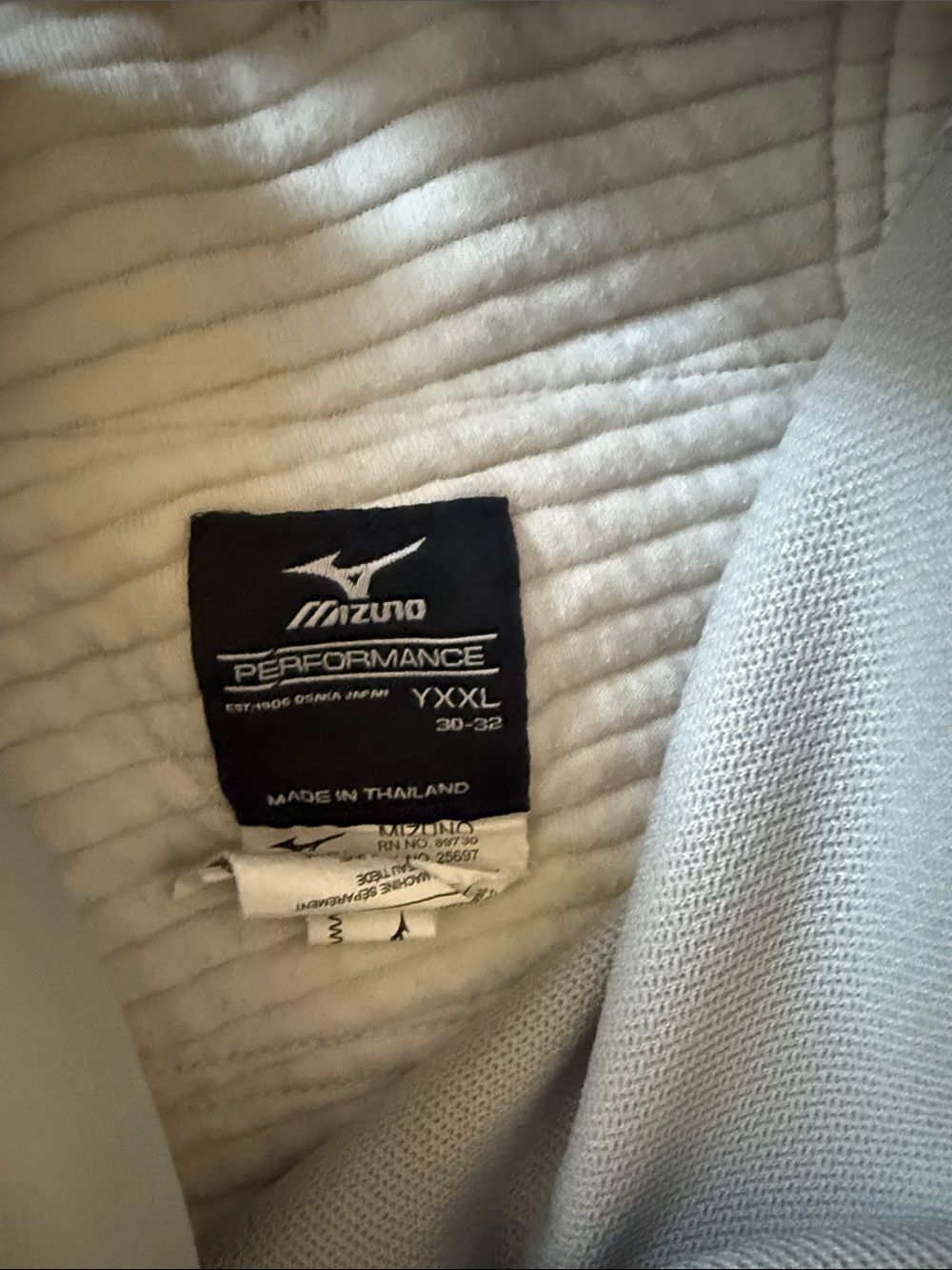 Mizuno Kids Full length Baseball Pants in Light Gray - Picture 2 of 6